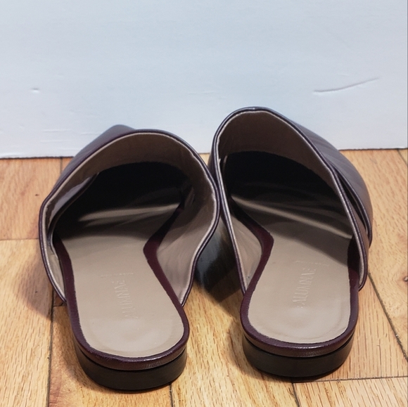Alumnae Leather Mules - Picture 3 of 9